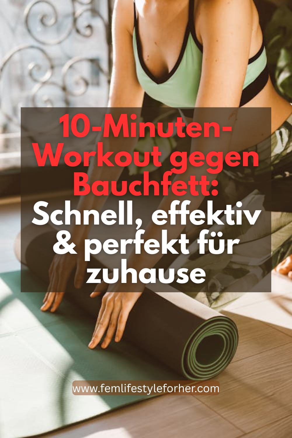 Workout gegen Bauchfett