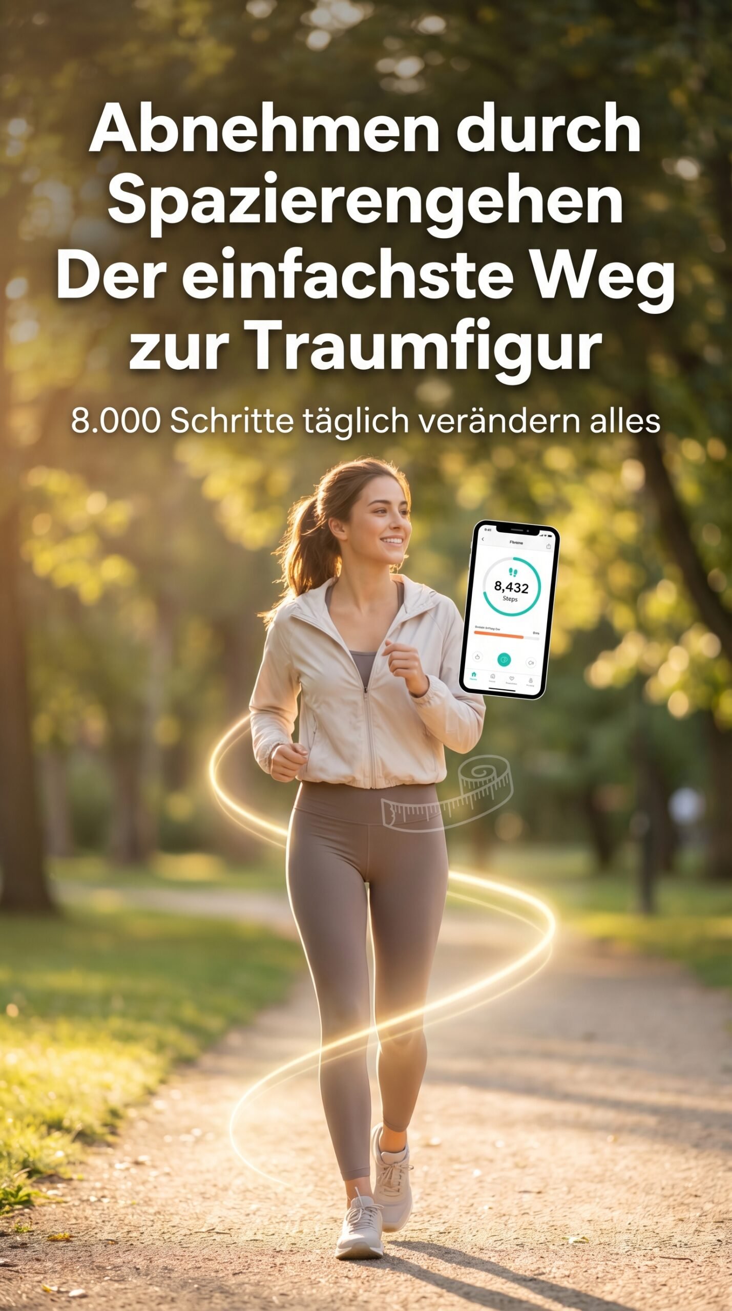 Spazierengehen zum Abnehmen