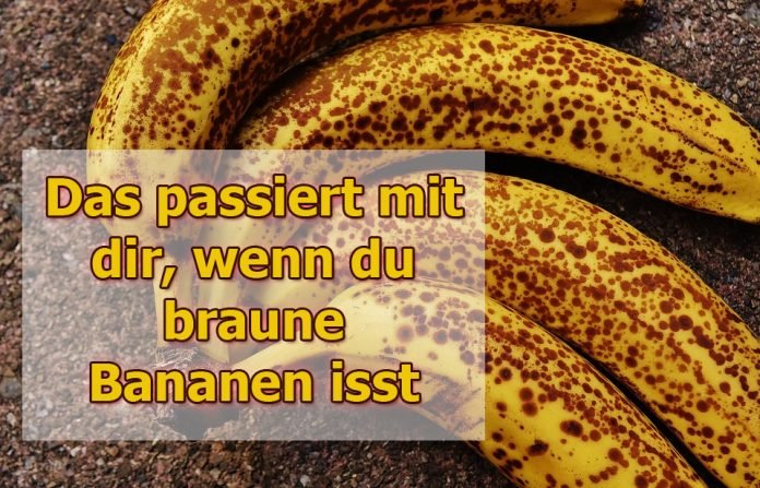 Das passiert mit dir, wenn du braune Bananen isst - Fem Lifestyle