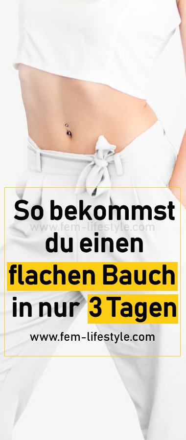3 Orangen Am Tag Flacher Bauch